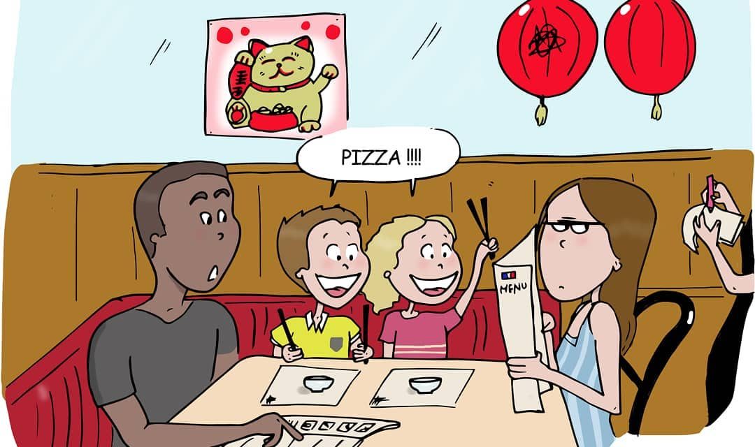 Famille expat « vacances en Asie », des dessins drôles à savourer